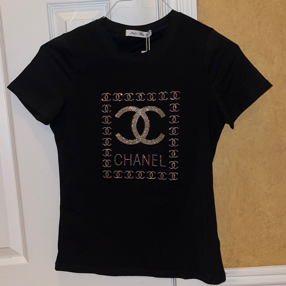 Rhinestone t-shirt